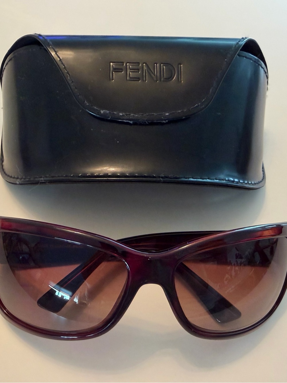 Fendi Women’s Sunglasses in Brown with Black Case
